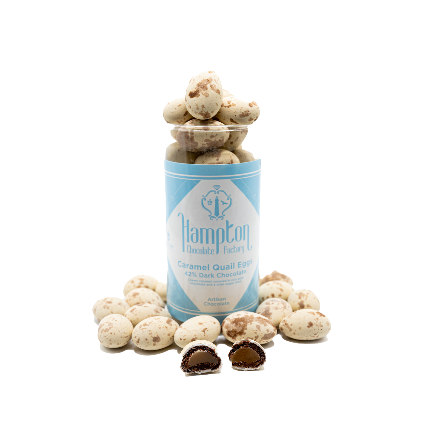 Easter Caramel Quail Eggs