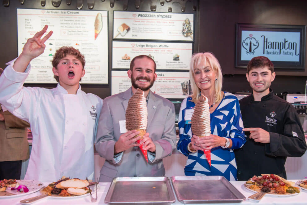 Founders of Hampton Chocolate Factory Austin and Grant Gappelberg