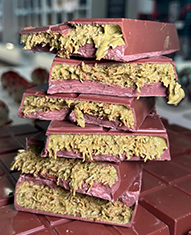 Hampton Chocolate Factory Dubai Chocolate Bar Duo