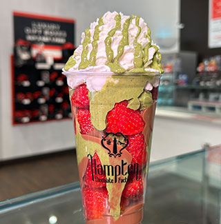 Hampton Chocolate Most Popular Dessert Chocolate Dubai Strawberry Cup