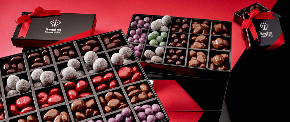 Share the sweet life with Hampton Chocolate Factory luxury gift boxes
